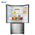 Smad OEM No Frost Stainless Steel French Door Refrigerator with Water Dispenser